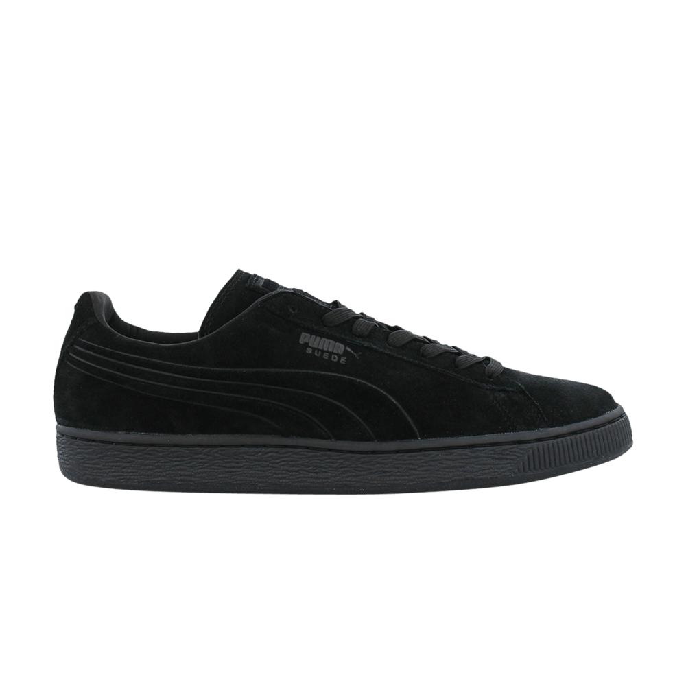 PUMA Suede Emboss Iced 'black' for Men | Lyst