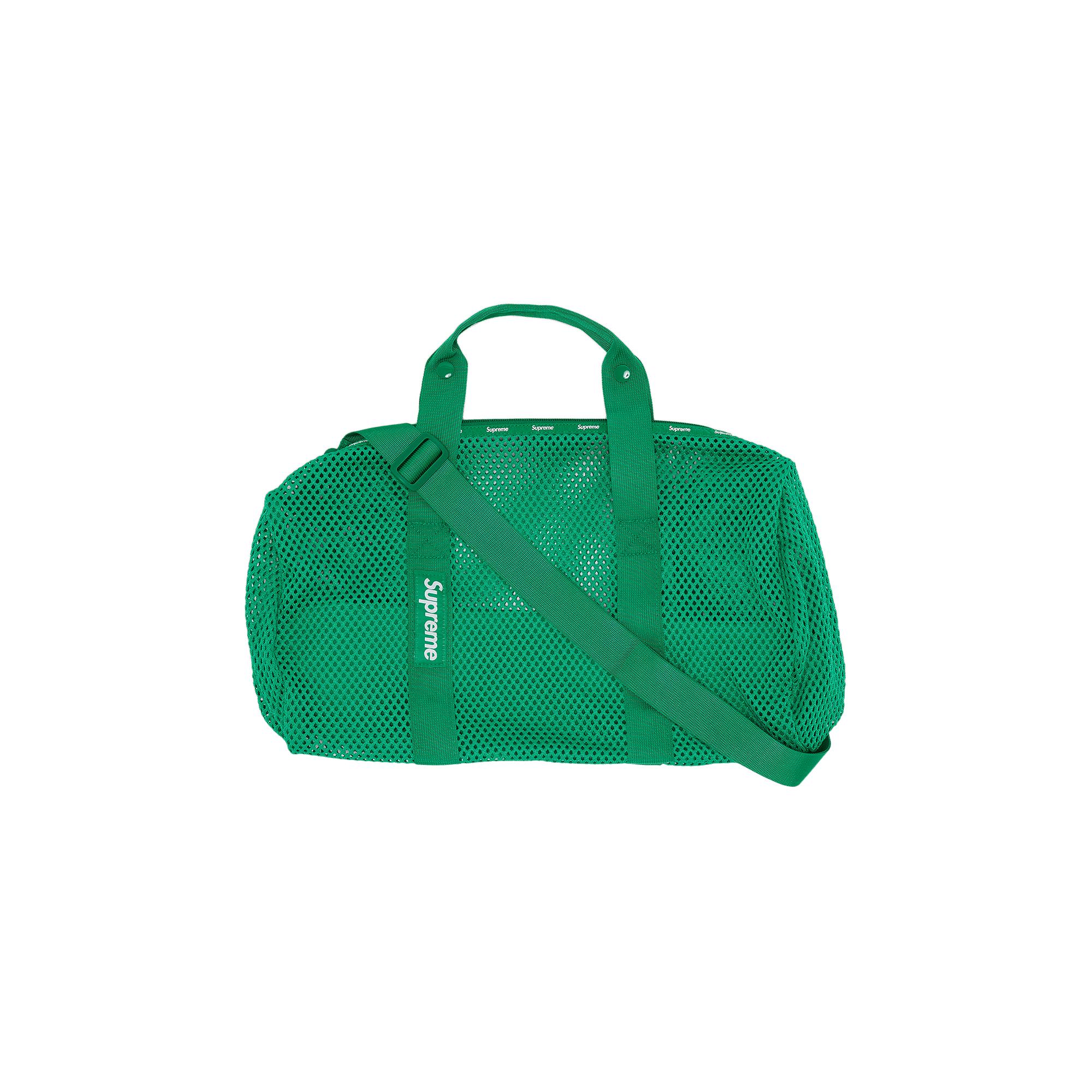 Supreme Men's Mesh Duffle Bag 'green'
