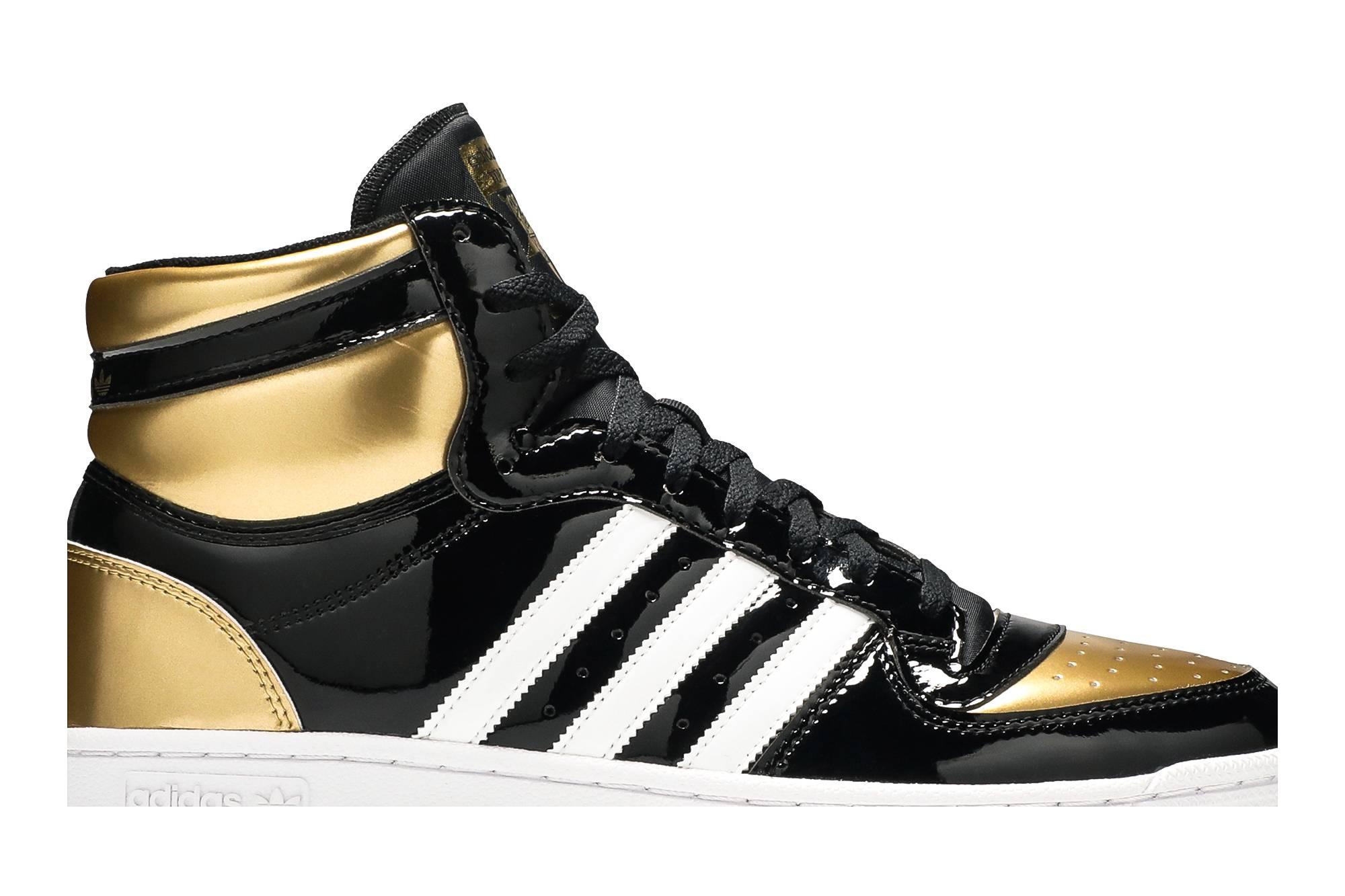 adidas Top Ten Rb 'black Gold Patent' for Men | Lyst