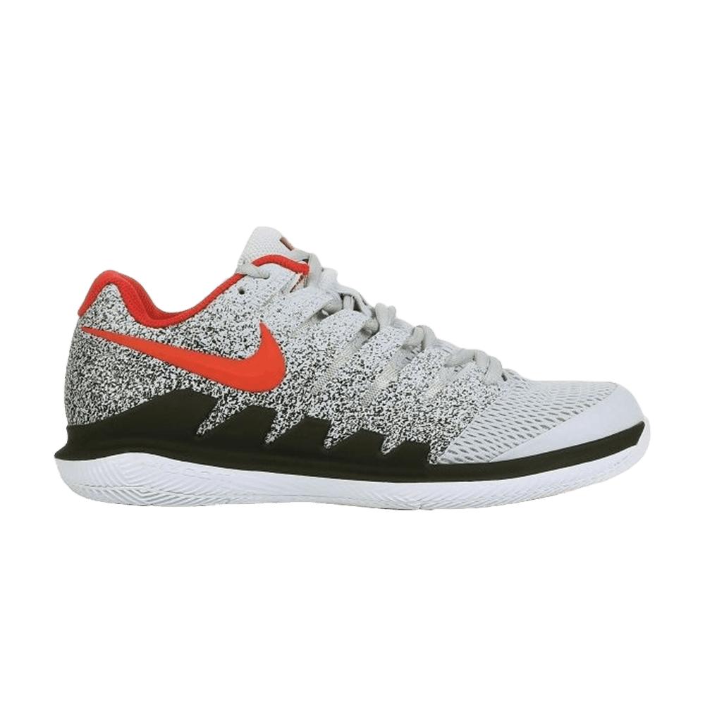 Nike Air Zoom Vapor X Hc 'grey Red' in Gray for Men | Lyst
