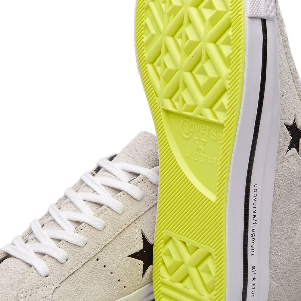 Converse Fragment Design X One Star 74 'grey' in White for Men | Lyst