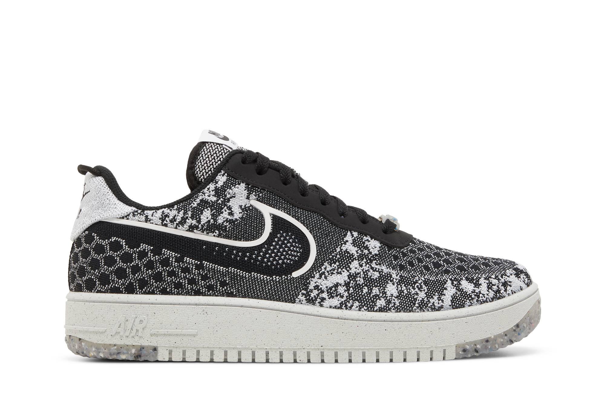 Nike Air Force 1 Crater Flyknit 'black White' for Men | Lyst