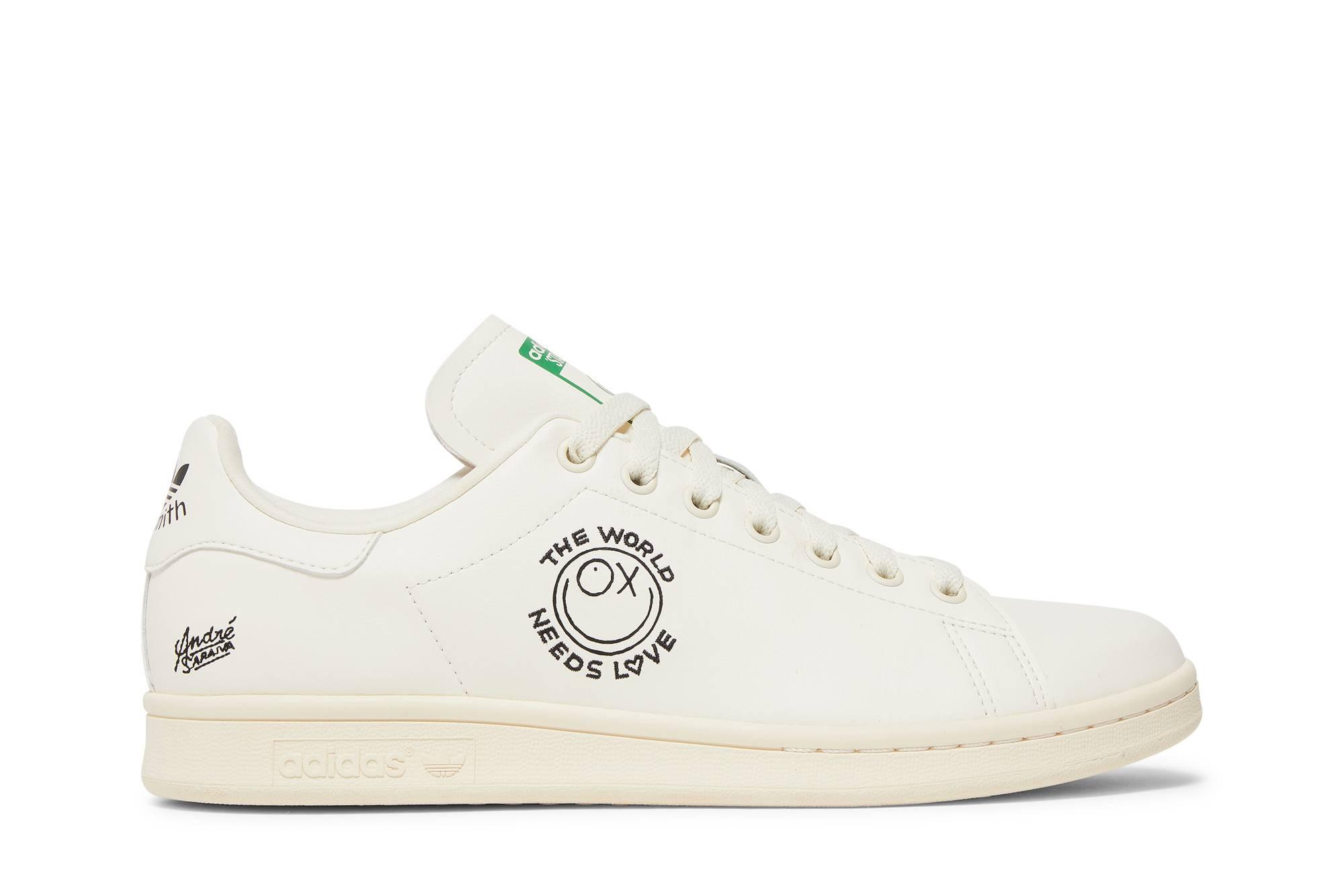 adidas André Saraiva X Stan Smith 'the World Needs Love' in White for Men |  Lyst