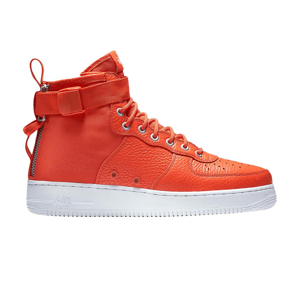 nike sf air force 1 mid orange