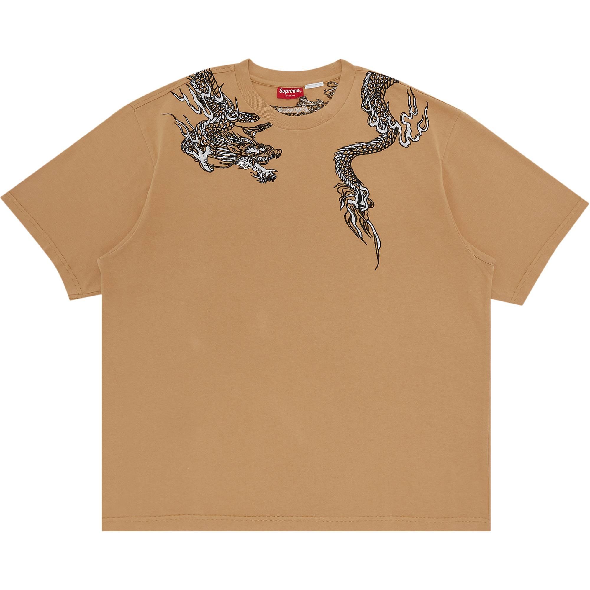 Supreme Dragon Wrap Short-sleeve Top 'tan' in Natural for Men | Lyst