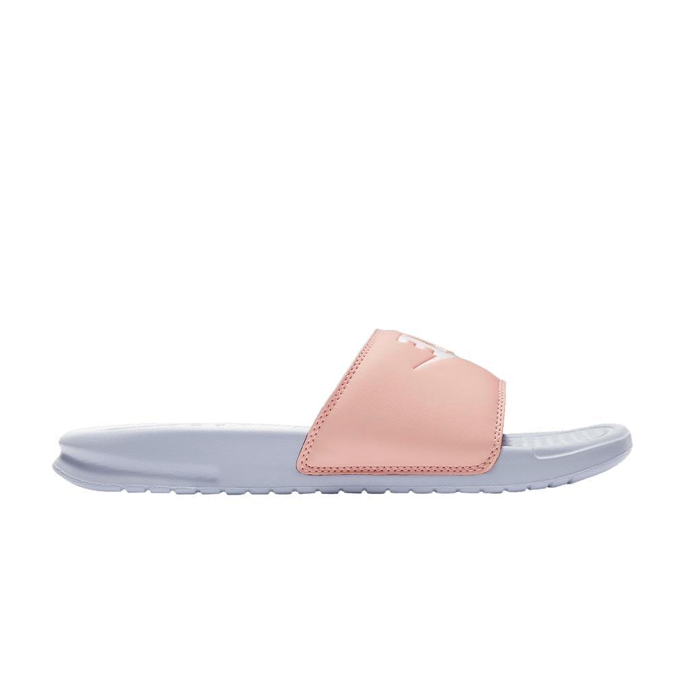 Nike Benassi 'washed Coral' in Pink | Lyst