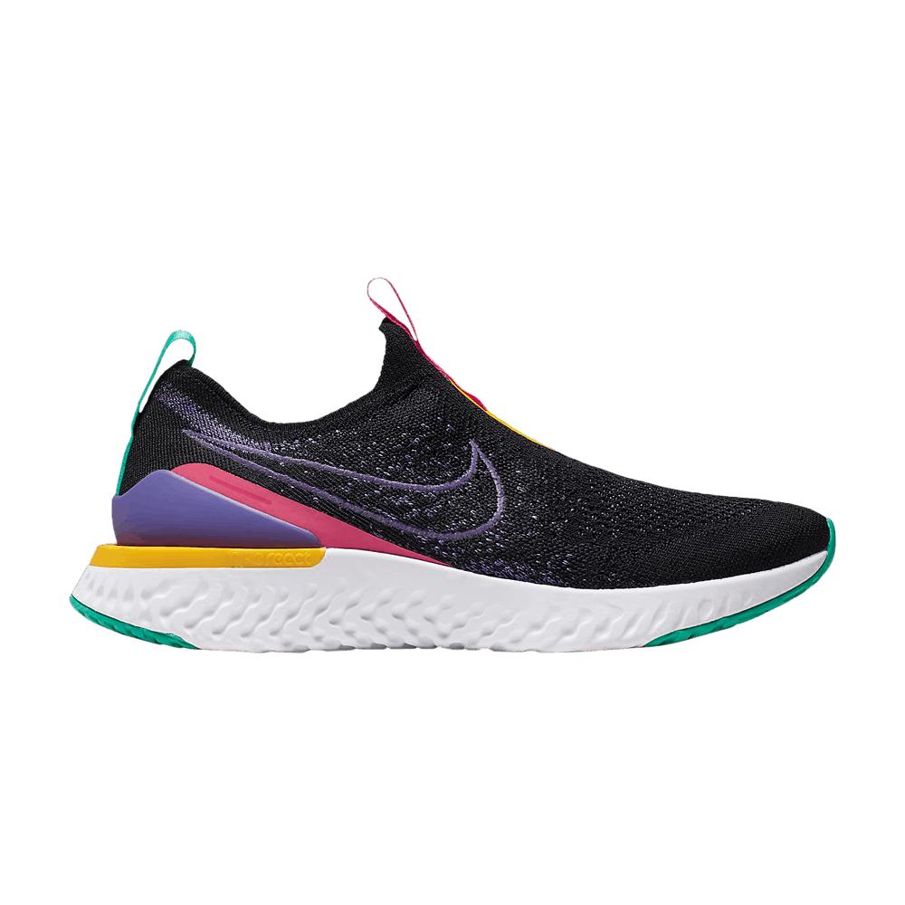 nike react phantom black and gold