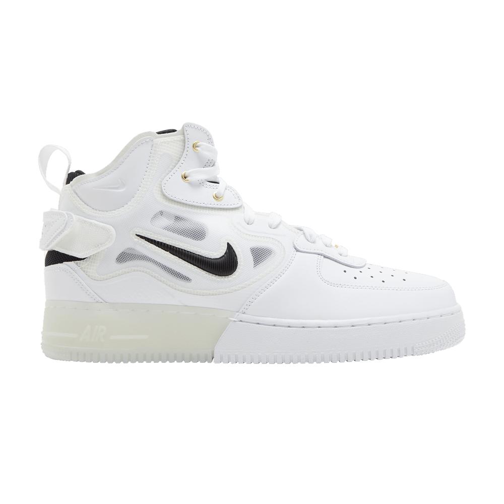 air force 1 black white mid