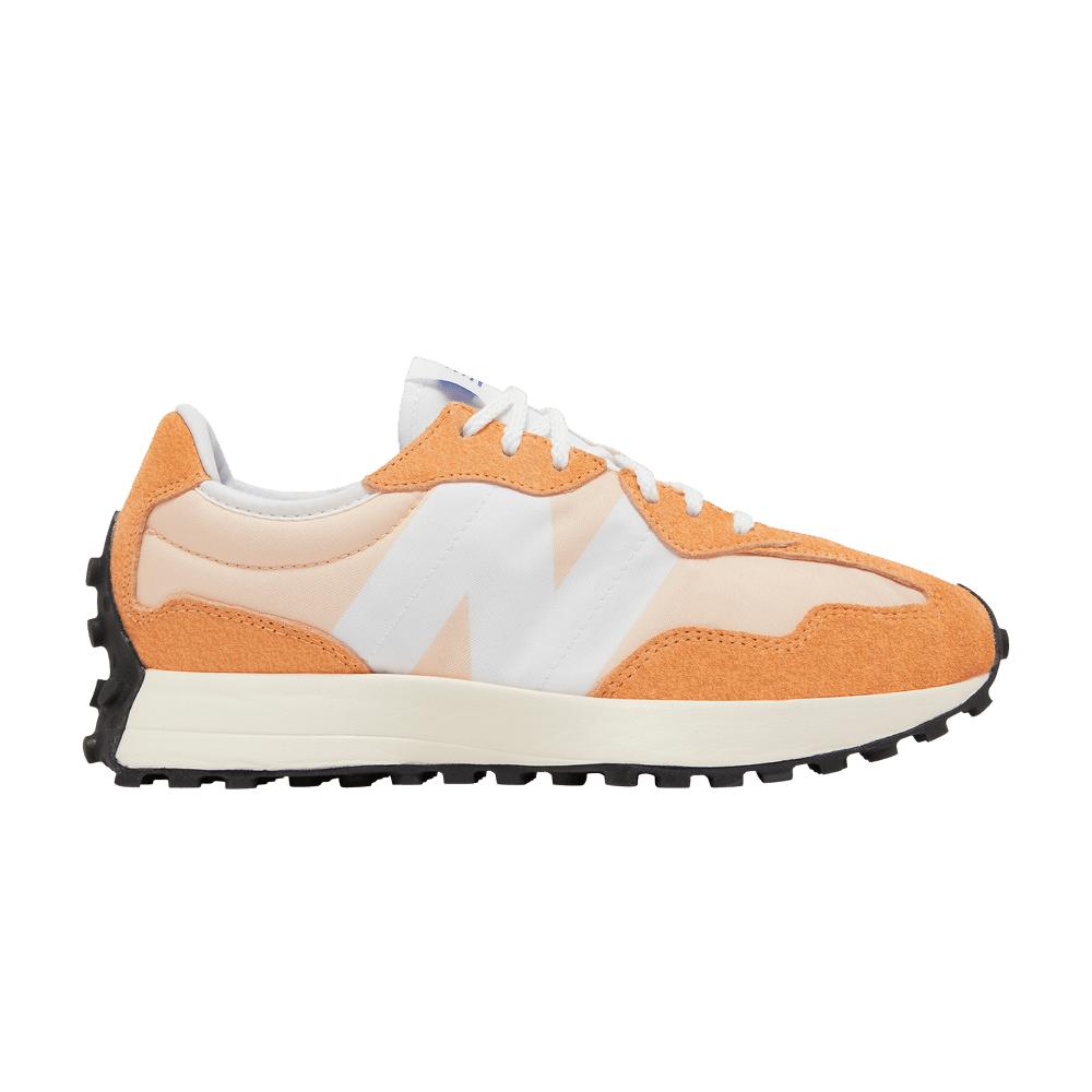 new balance 327 orange and green