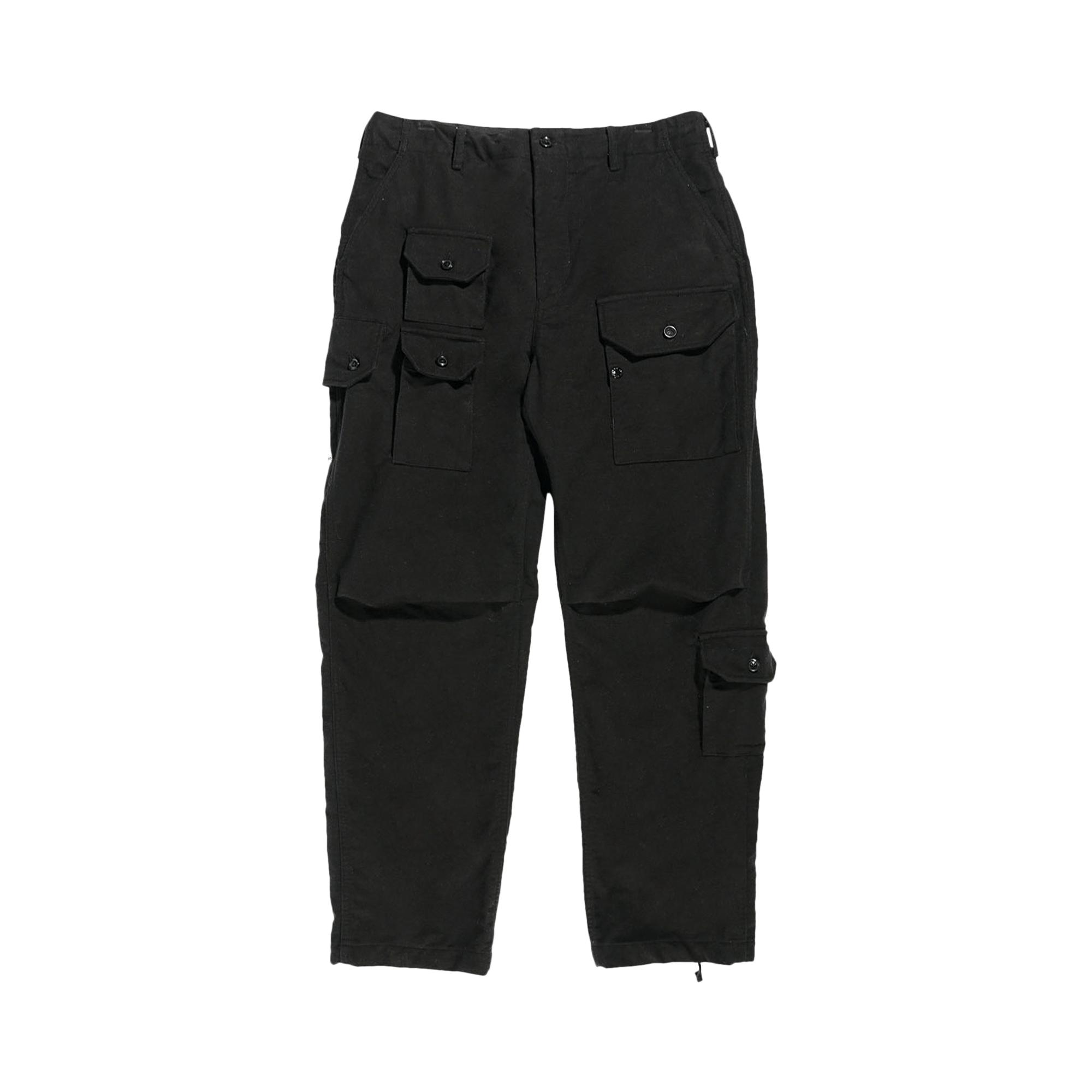 Engineered Garments Cotton Moleskin Flight Pants 'black' for Men | Lyst