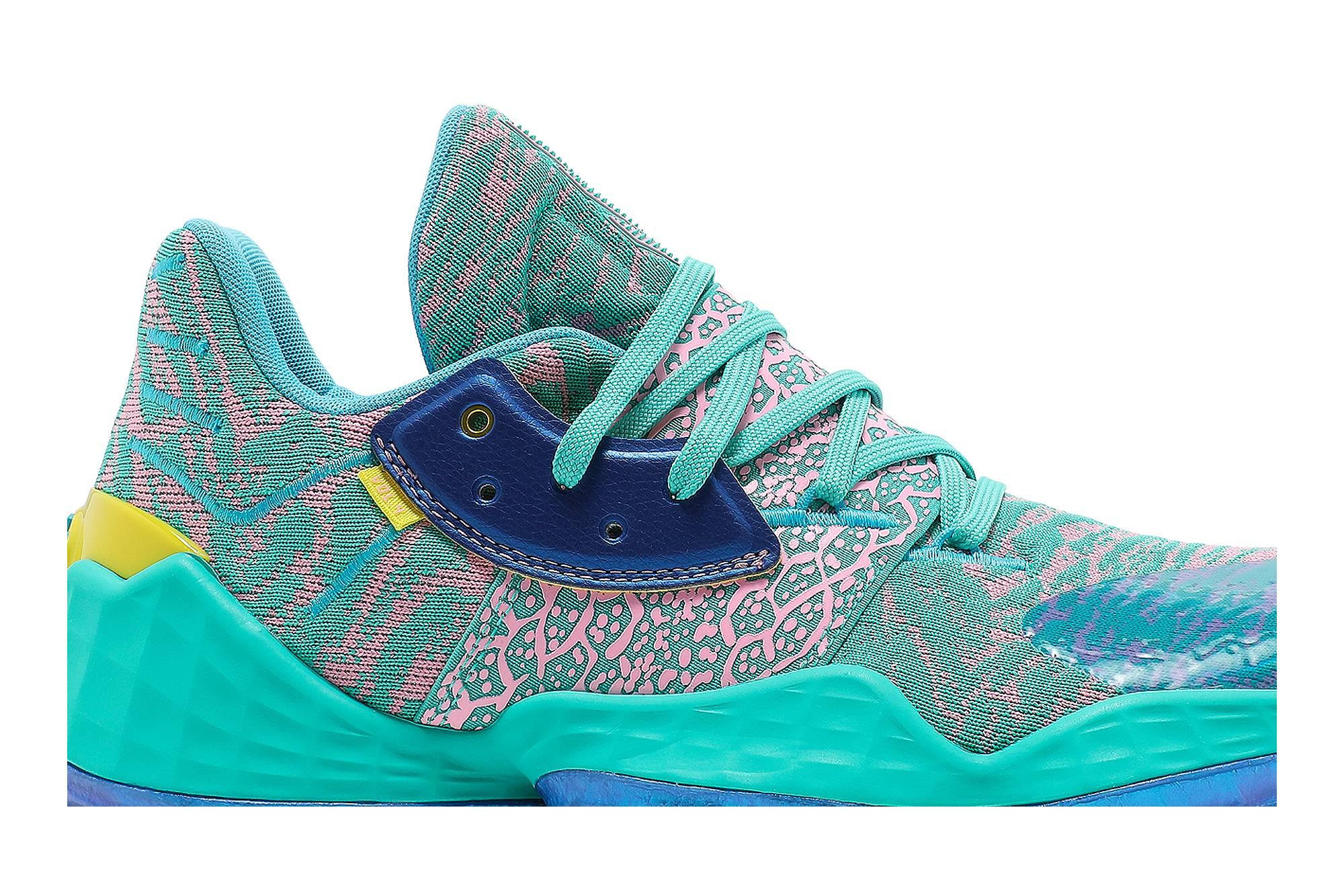 adidas Harden Vol. 4 Gca 'shock Mint' in Blue for Men | Lyst