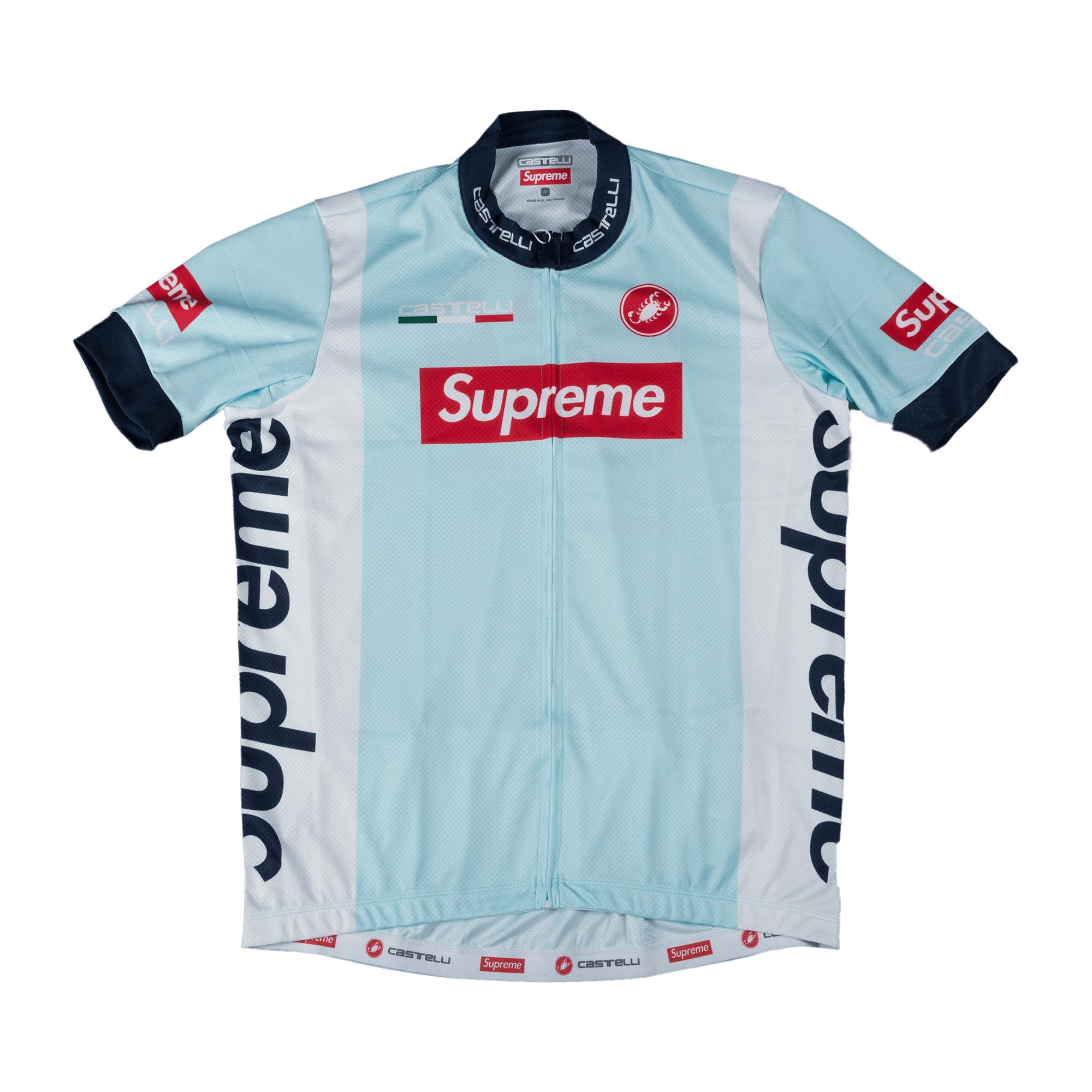 Large Supreme Castelli Cycling Jersey 水色 | vrealitybolivia.com