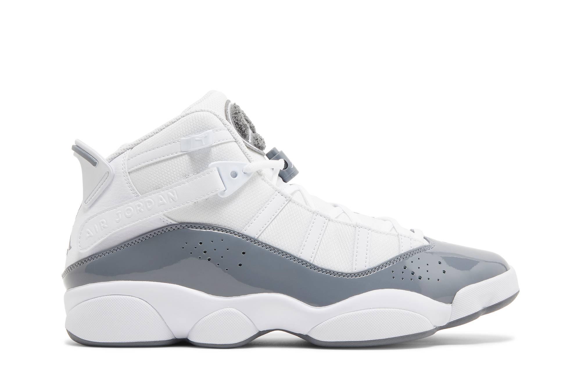 Nike Jordan 6 Rings 'white Cool Grey' in Gray for Men | Lyst