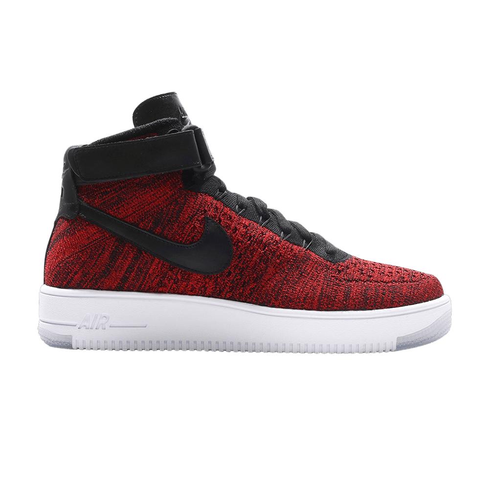 Nike Air Force 1 Mid Ultra Flyknit 'university Red' for Men | Lyst