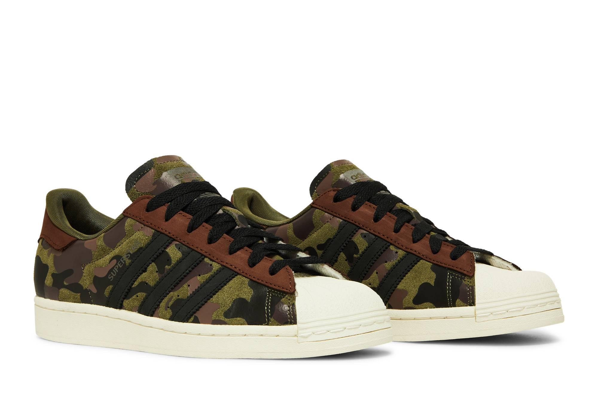 adidas Superstar 'camo' in Brown for Men | Lyst