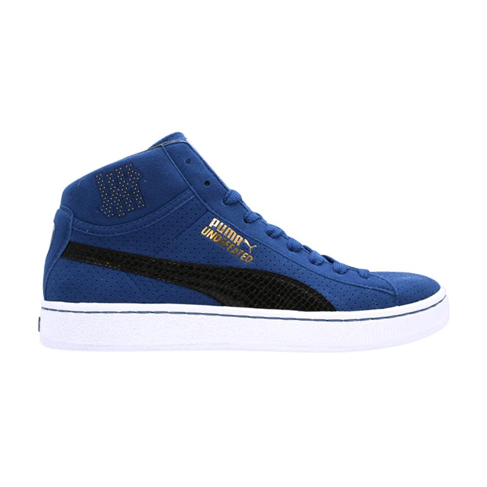 perro Moretón Nuclear PUMA Undftd Mid 'undefeated' in Blue for Men | Lyst