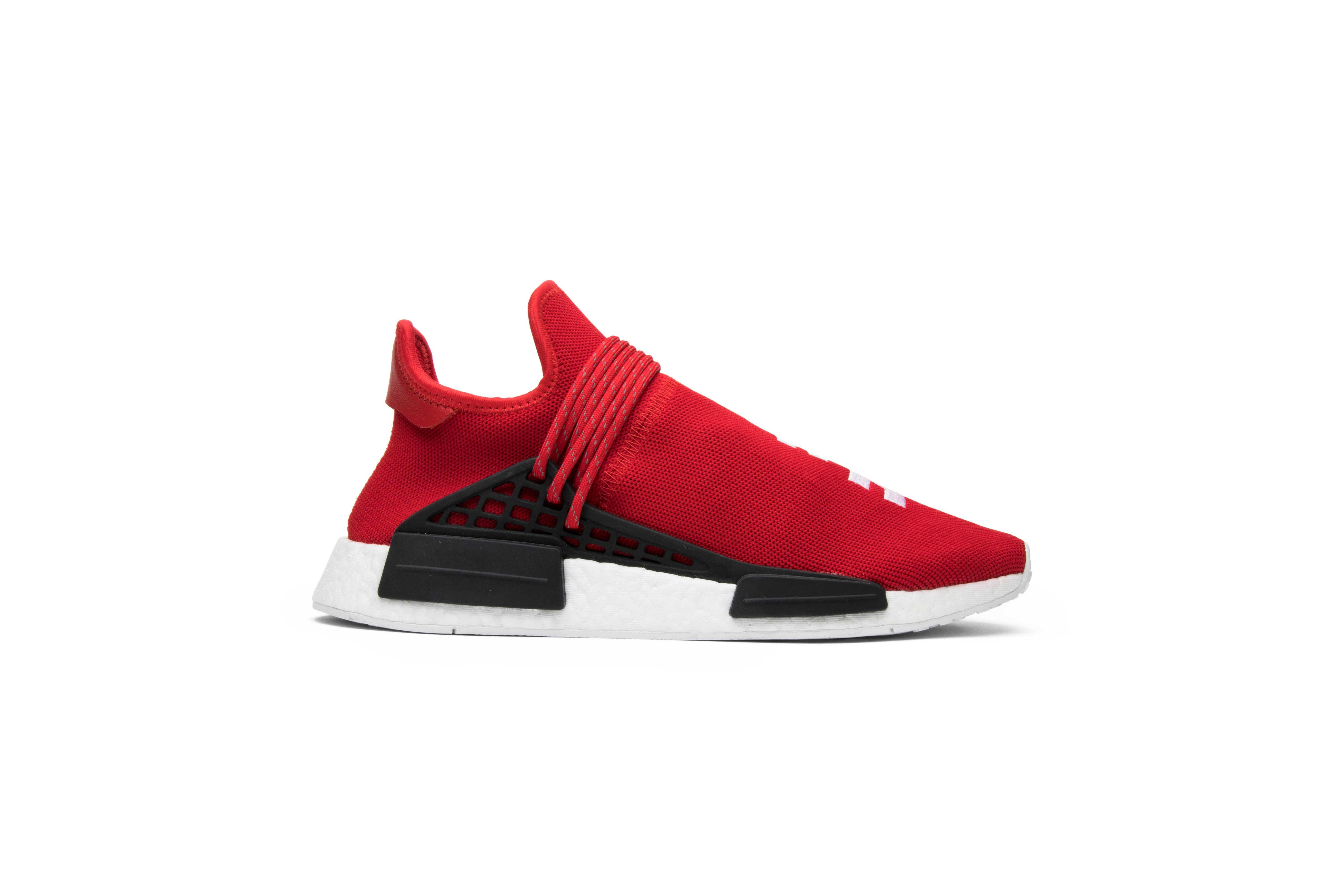 pharrell red shoes