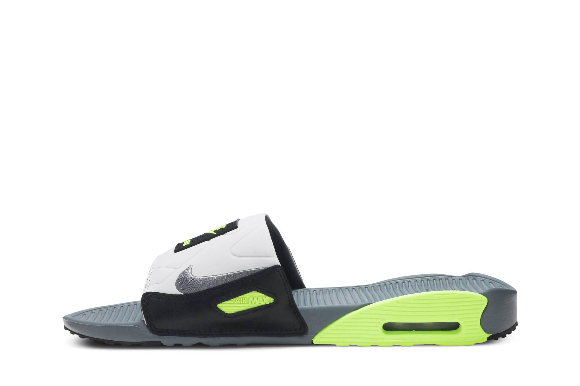 Nike Air Max 90 Slide in Grey (Gray) for Men - Lyst