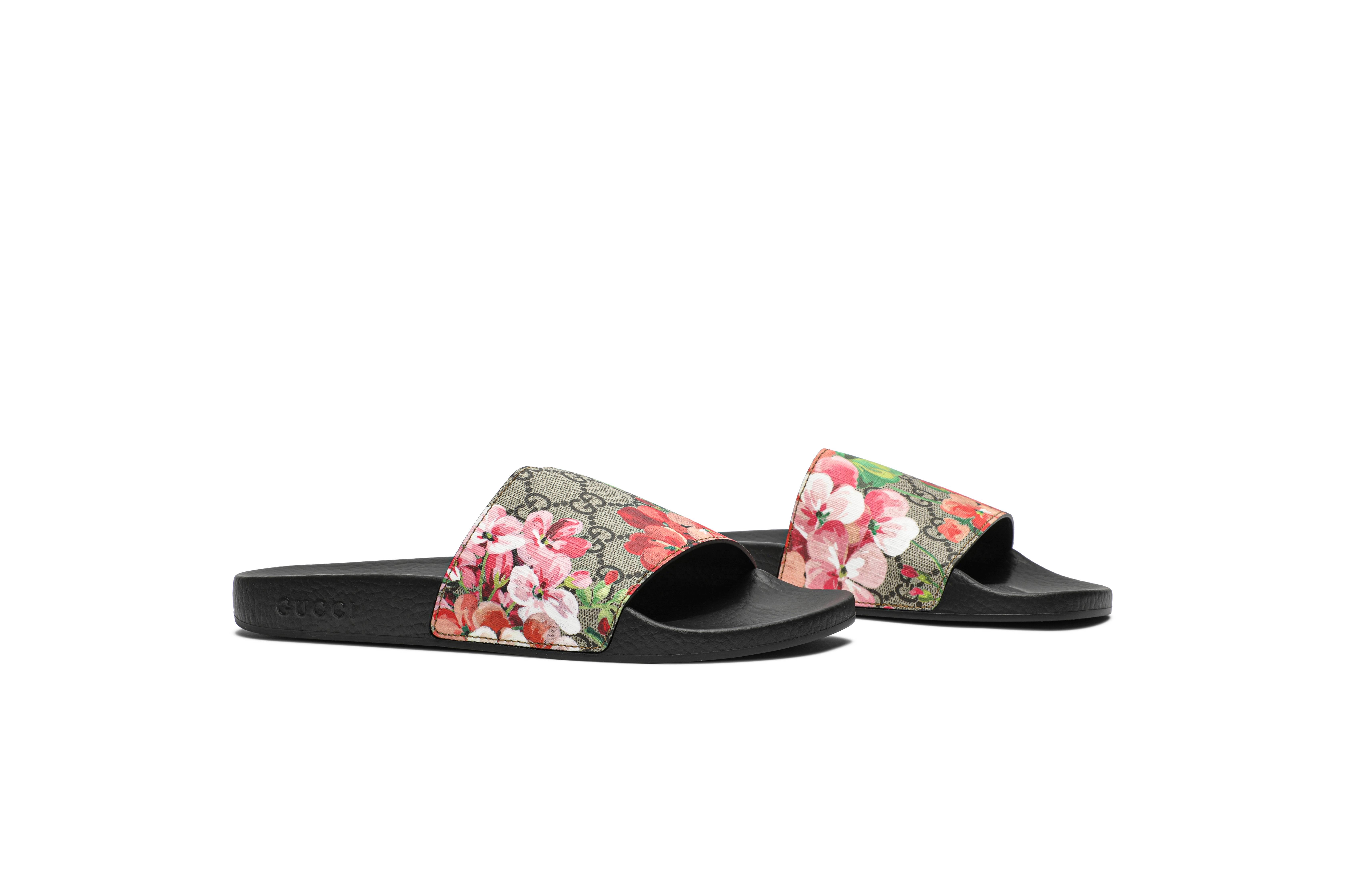 gucci strawberry slides nordstrom