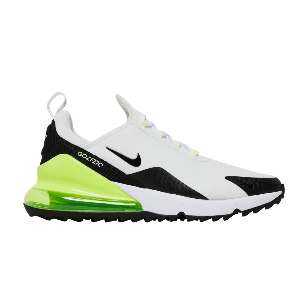 Nike Air Max 270 Golf 'white Volt' in Green for Men | Lyst