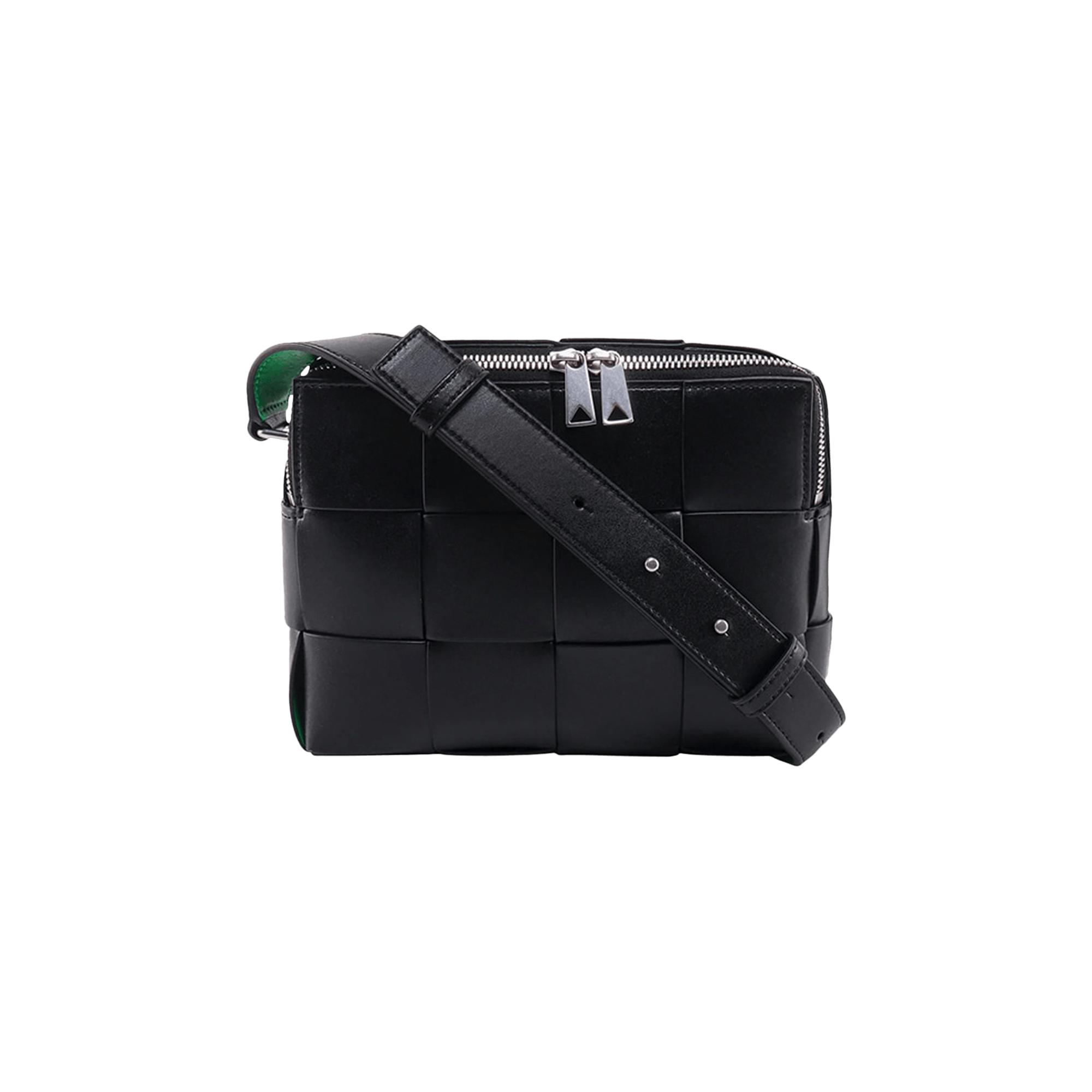 Bottega Small Cassette Camera Bag 'black/parakeet' Lyst