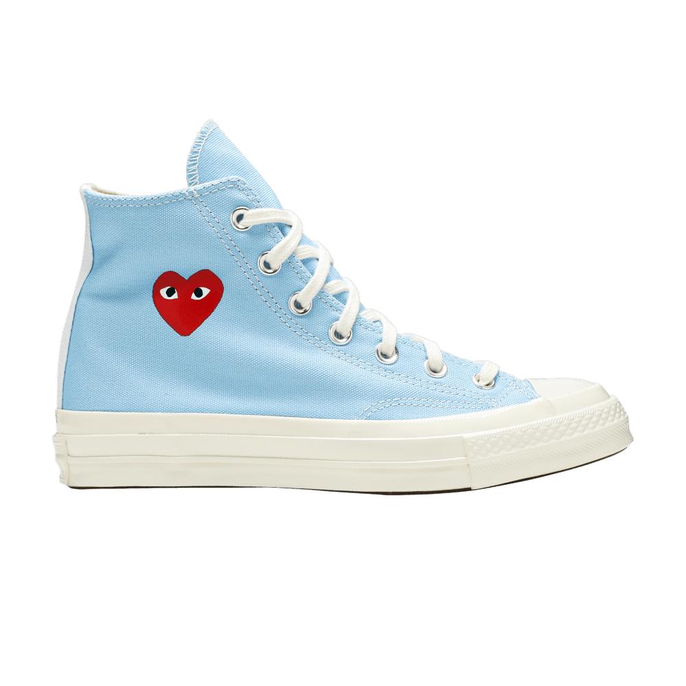 70s Canvas High-top Trainers, Comme des GarÃ§ons PLAY x Converse