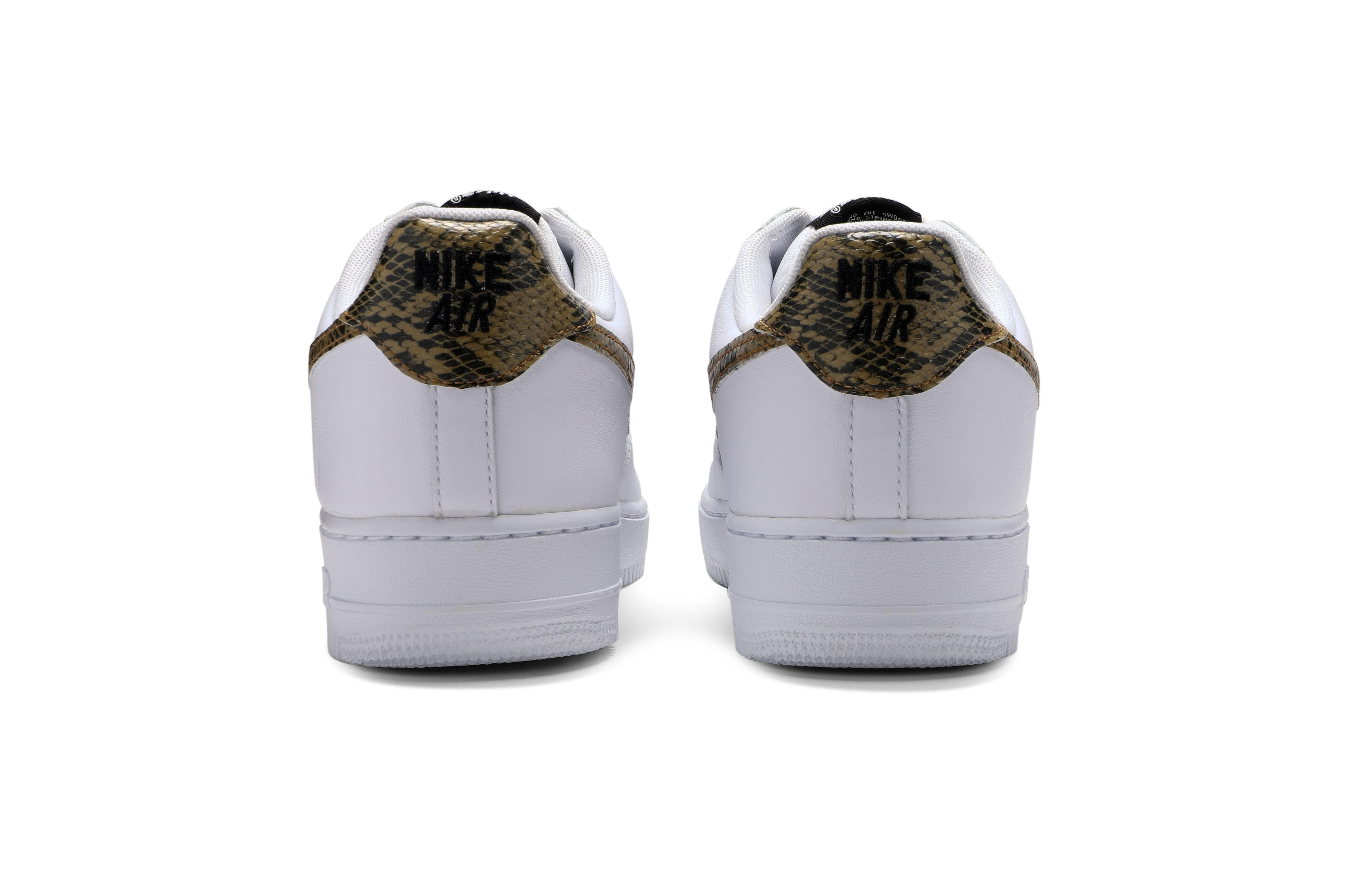 nike air force one ivory snake