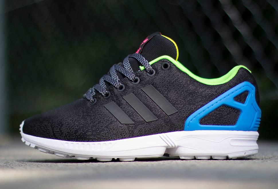 adidas Zx Flux 'reflective Snake' in Blue for Men | Lyst