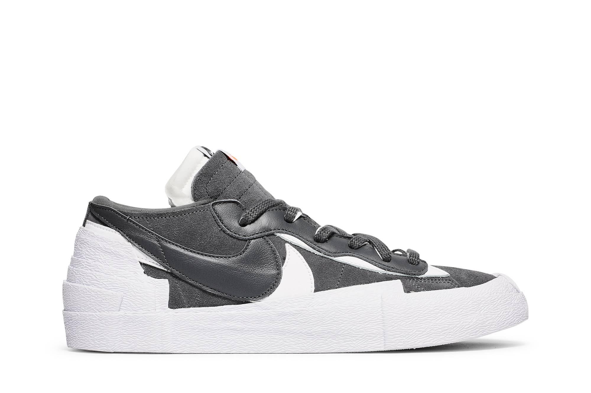 Nike Sacai X Blazer Low 'iron Grey' in Gray for Men | Lyst