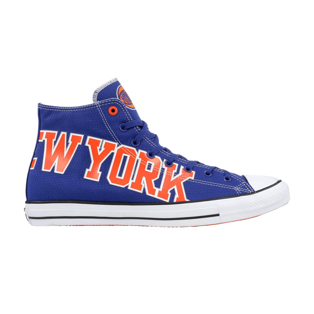 Converse Chuck Taylor All Star Hi 'new York Knicks' in Blue for Men | Lyst