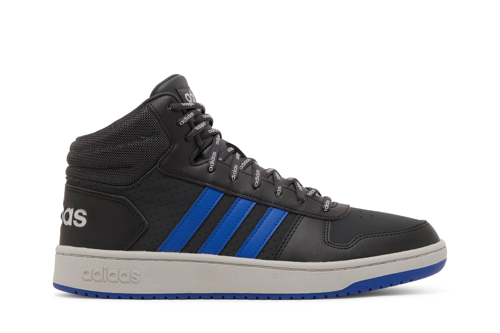 adidas Hoops 2.0 Mid 'carbon Royal Blue' for Men | Lyst