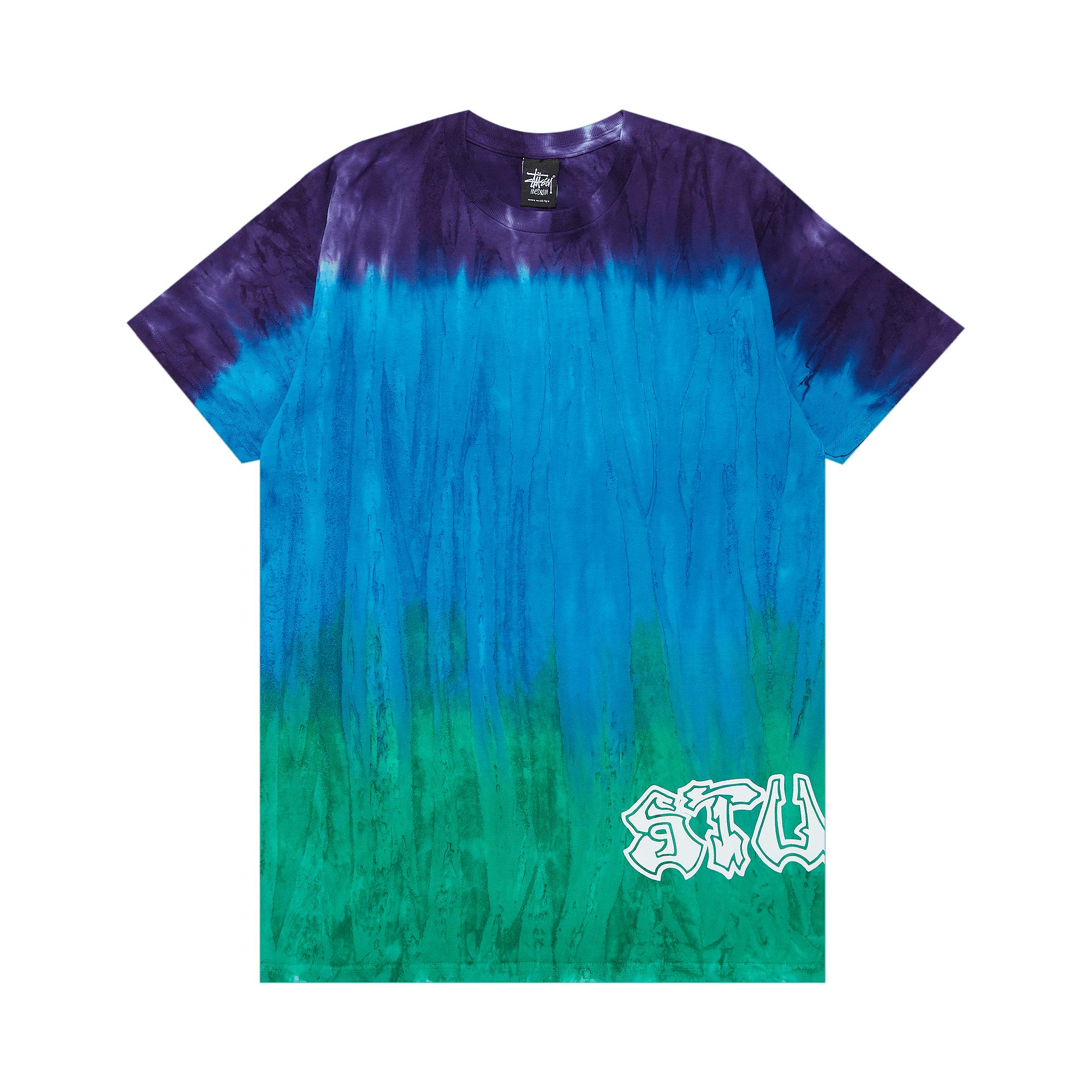 Stussy W.h. Tie-dye Tee 'blue' for Men | Lyst