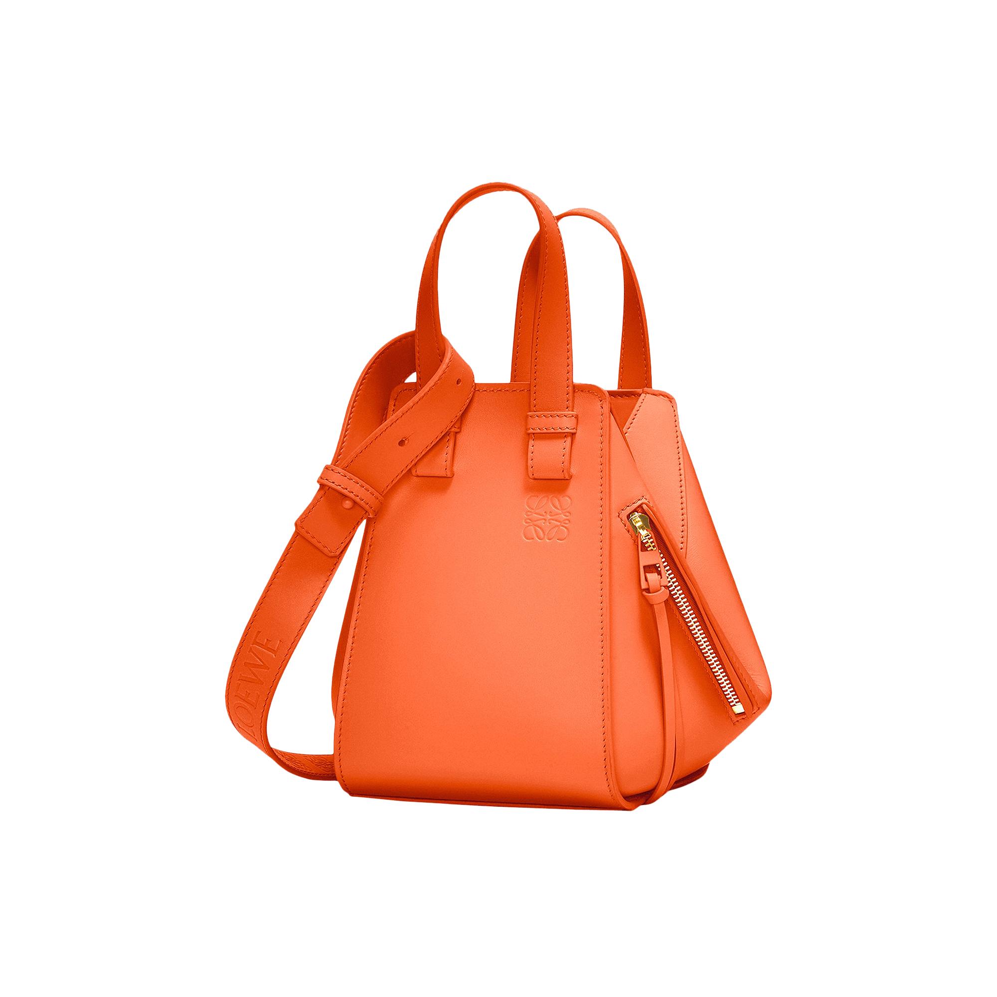 Loewe Hammock Compact Solid Bag 'orange' | Lyst