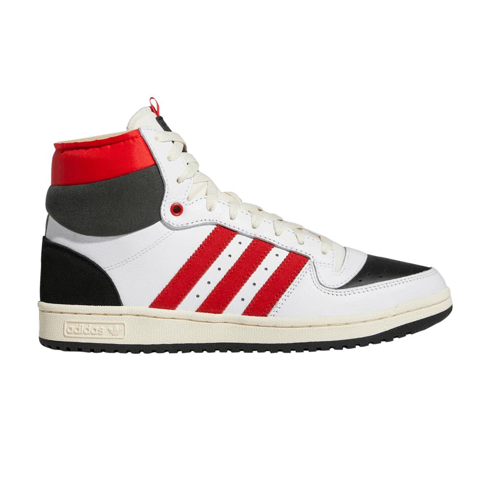 adidas Top Ten Rb 'white Vivid Red' for Men | Lyst