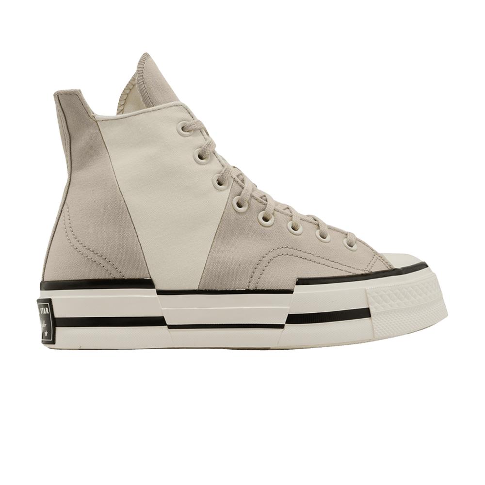 Converse Chuck 70 High Plus 'logo Collage - Beach Stone' in Gray for Men |  Lyst