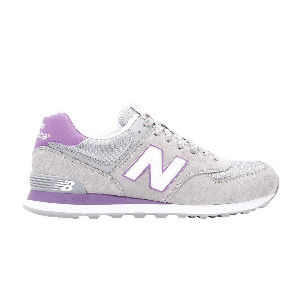new balance 574 violet