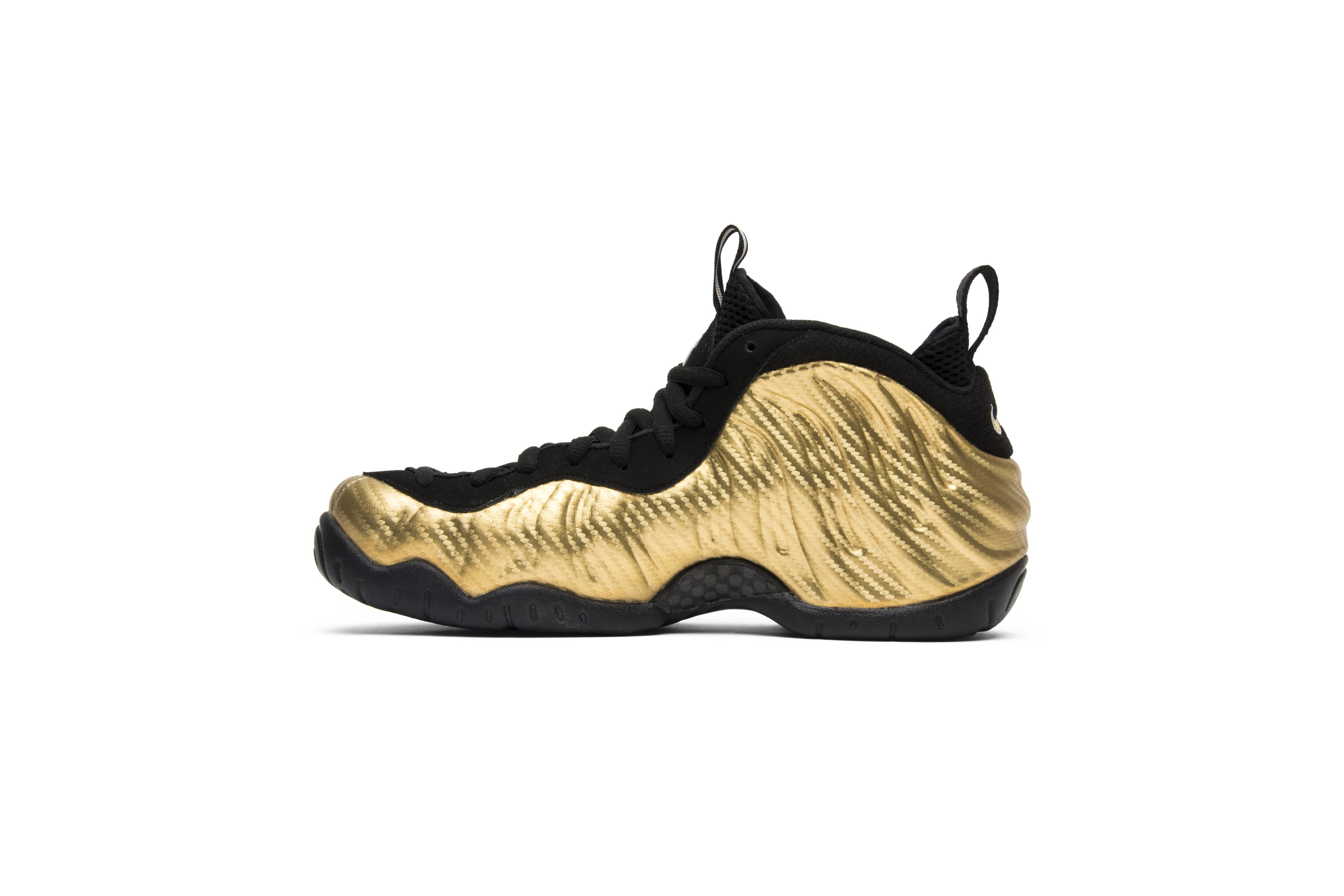 air foamposite pro gold