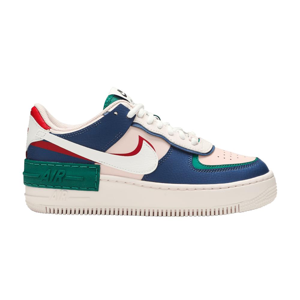 nike air force 1 shadow red and blue