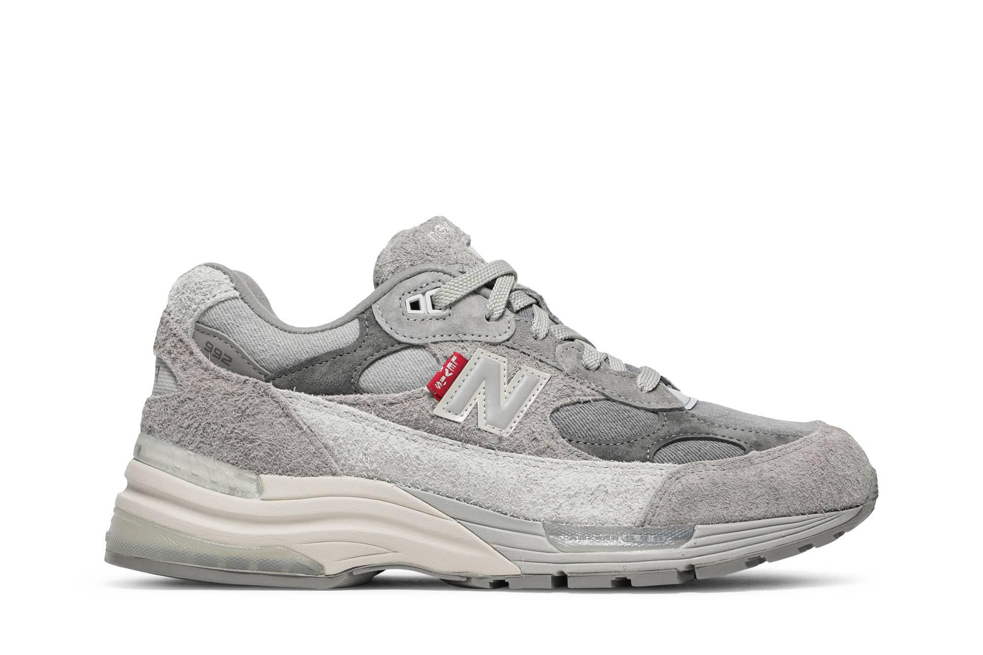 New Balance Levi's X 992 Made In Usa 'grey Denim' in Gray for Men | Lyst