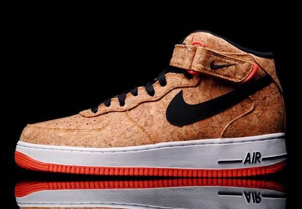 Nike Air Force 1 Mid 'cork' in Brown for Men | Lyst