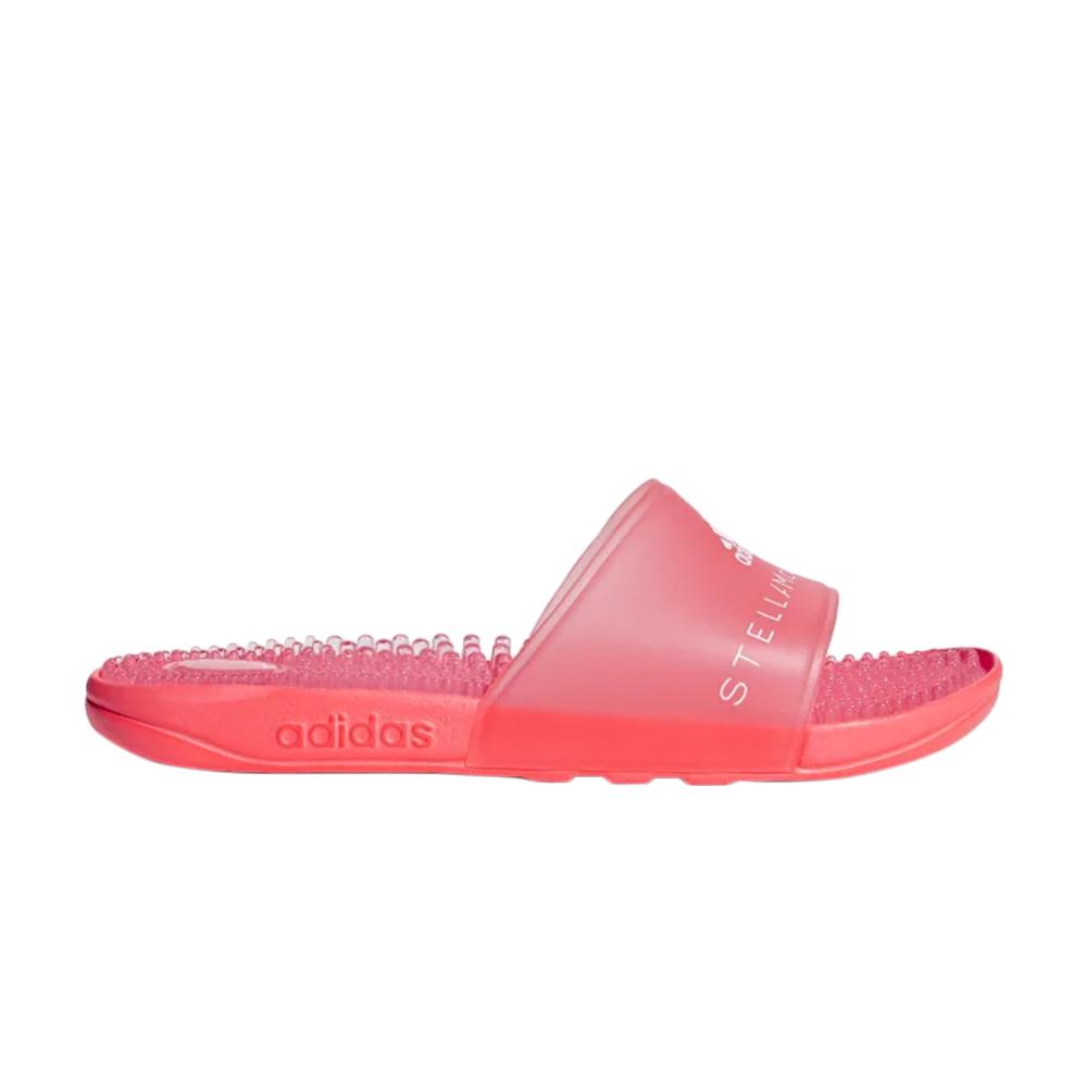 adidas Stella Mccartney X Adissage Slides 'turbo' in Pink | Lyst