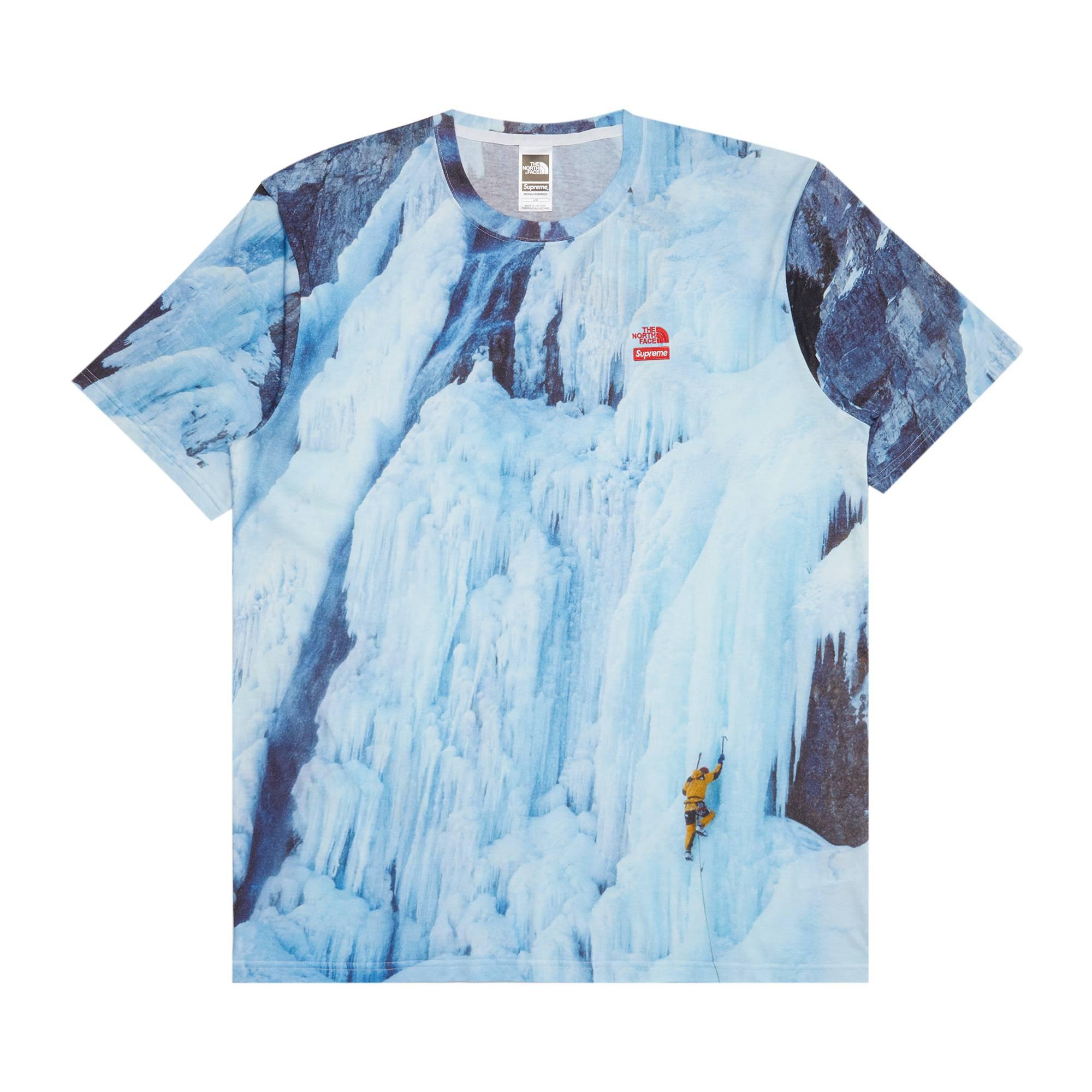 Supreme X The North Face Ice Climb Tee 'multicolor' in Blue for Men | Lyst