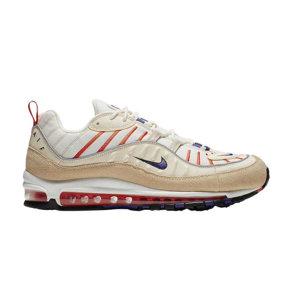 Nike Air Max 98 'sail Purple' in White for Men | Lyst