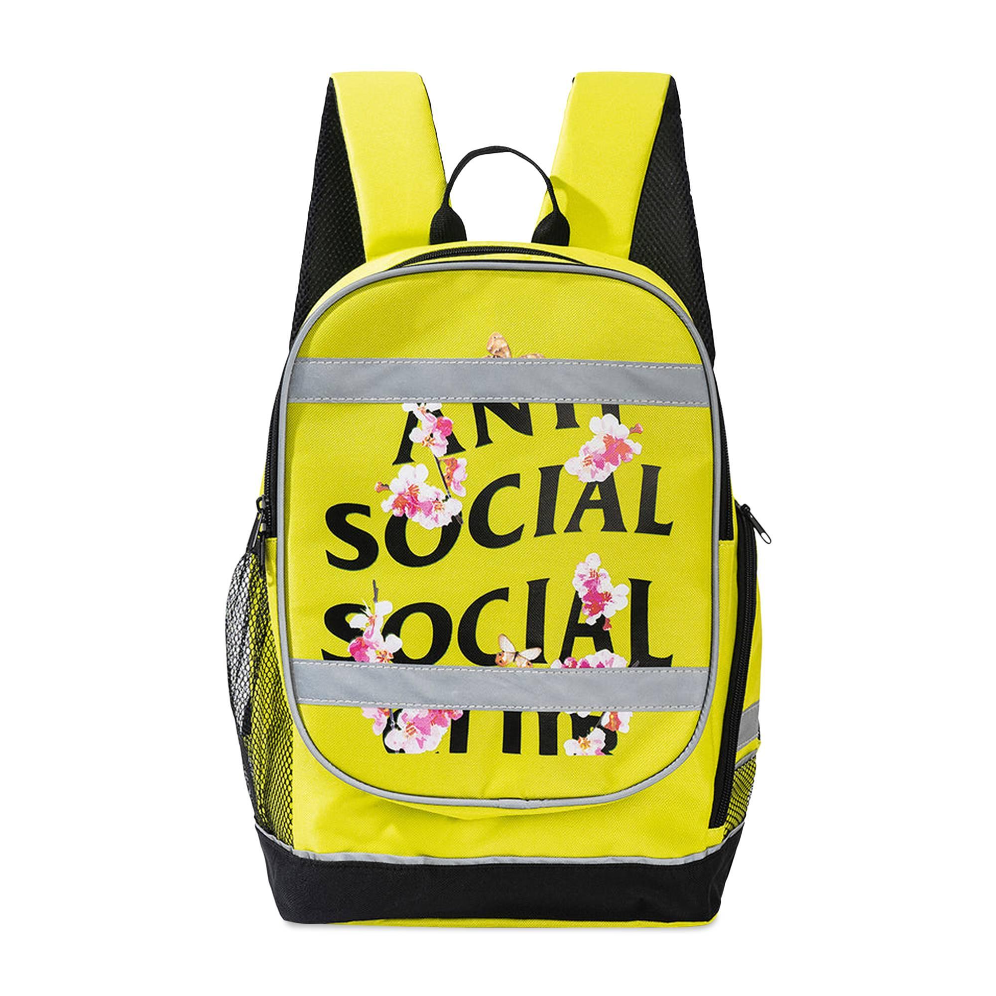 ANTI SOCIAL SOCIAL CLUB Kkoch 3m High Vis Backpack 'neon Yellow' for Men |  Lyst