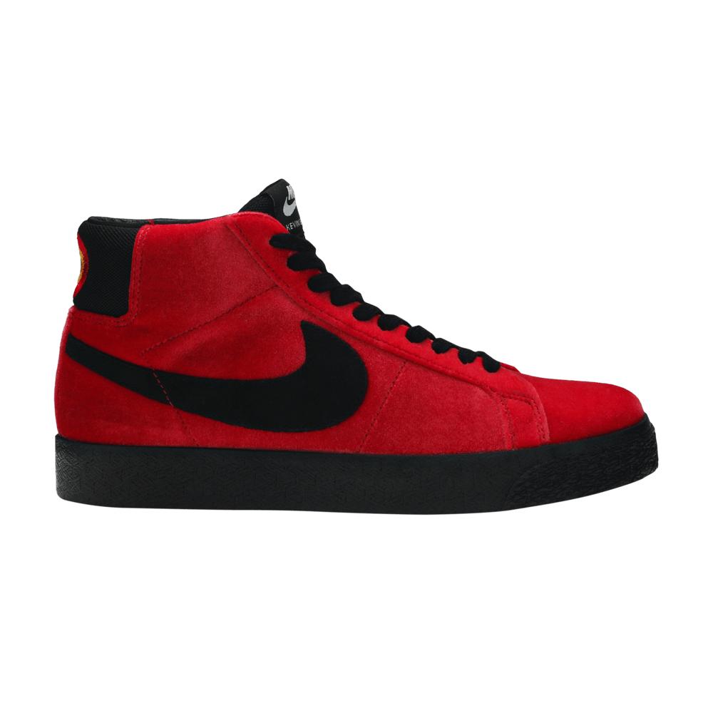 Nike Sb Zoom Blazer Mid Sneaker in Red for Men | Lyst