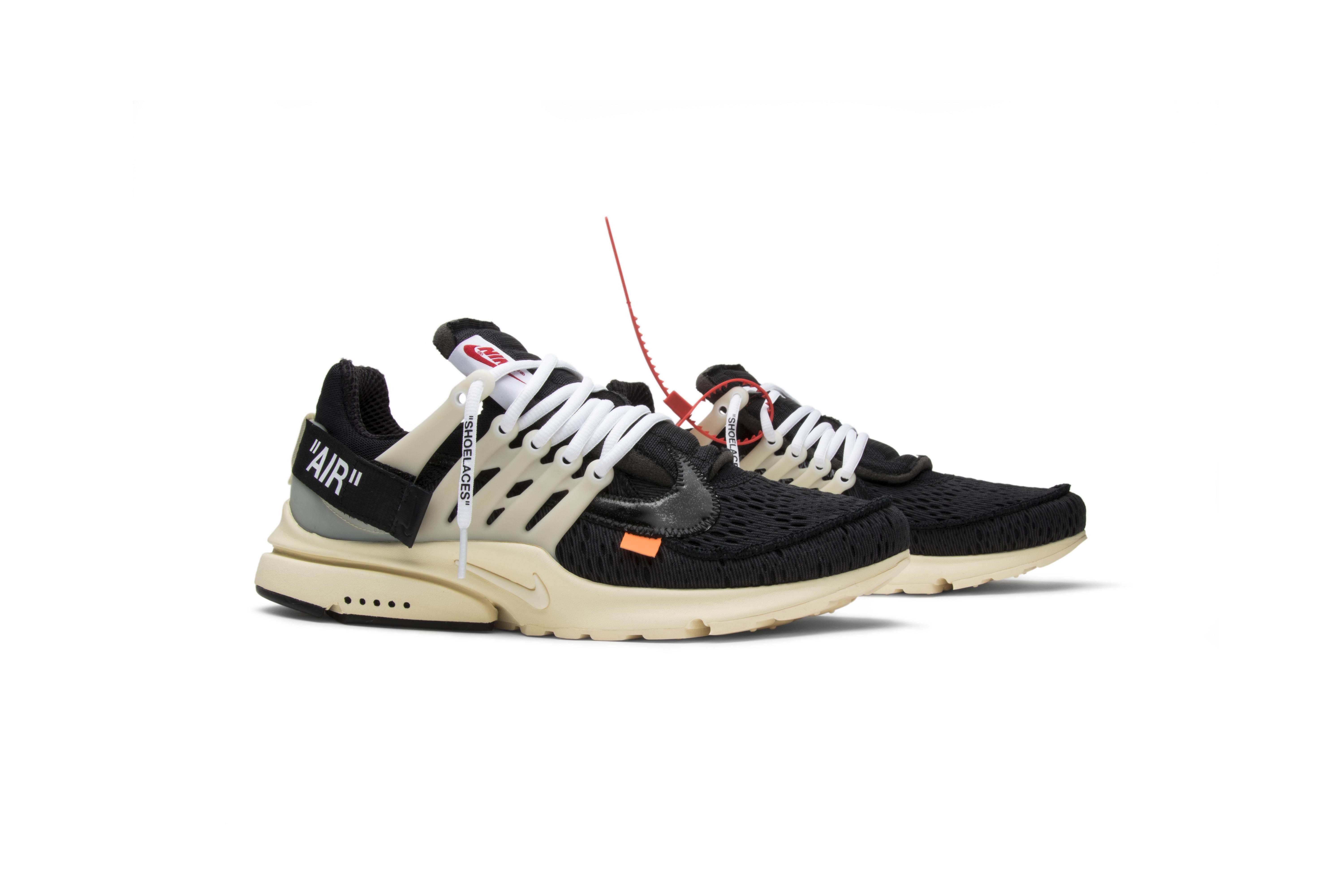 nike air presto black off white