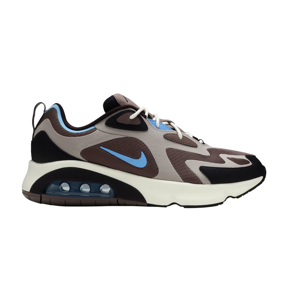 air max 200 blue black