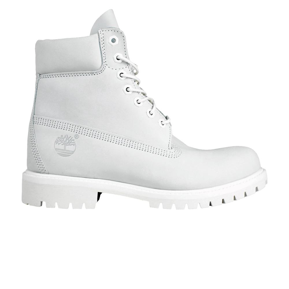 Timberland 6 Inch Premium Boot 'ghost White' for Men | Lyst