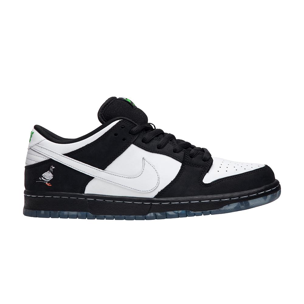 Nike Jeff Staple X Dunk Low Pro Sb 'panda Pigeon' Laser-etched Special Box  in Black for Men | Lyst