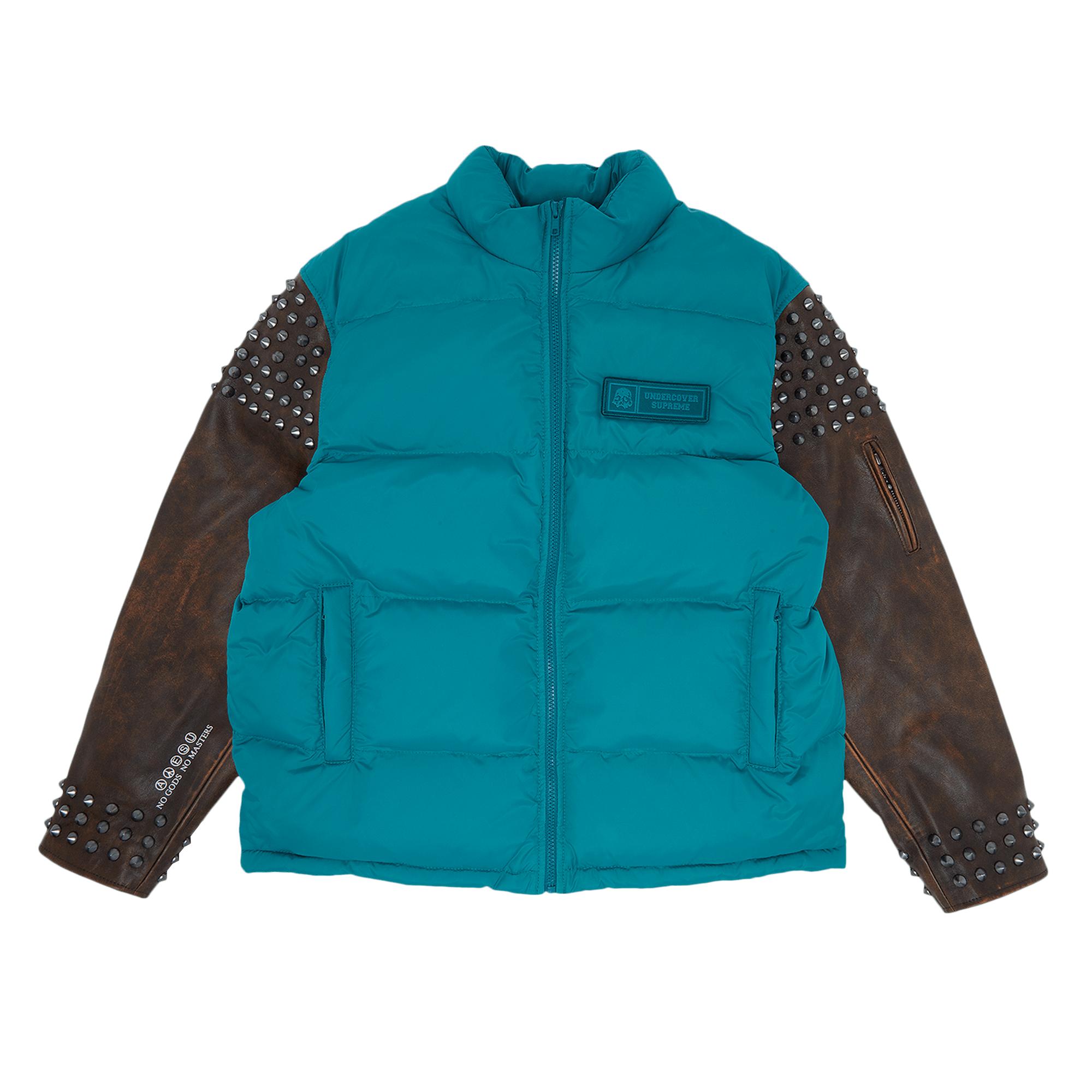 Supreme X Undercover Puffer Jacket 'teal' in Blue for Men | Lyst